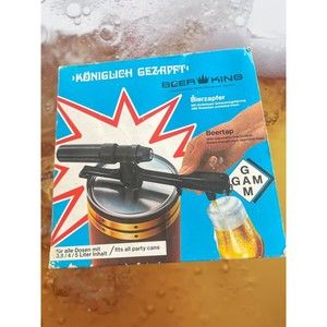 Vintage Grittman Beer King West Germany Koniglich Gezapft Bierzapfer Beer tap